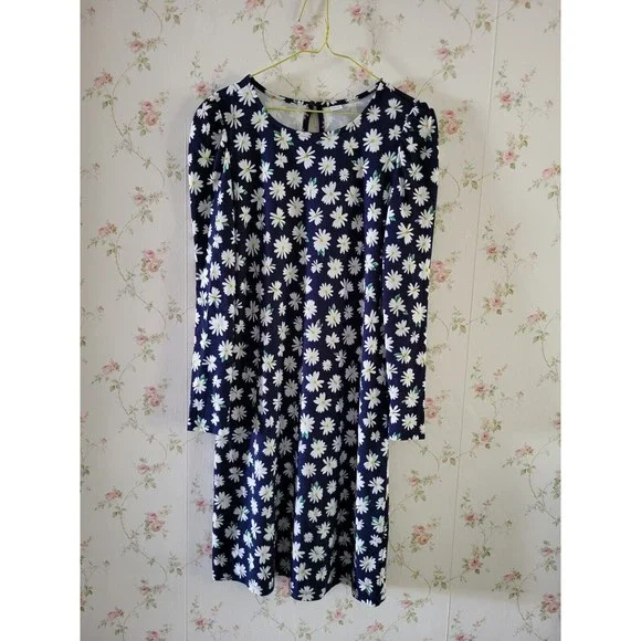 Old Navy | Dresses | Old Navy Blue Size S Fall Heavy Weight Jersey Dress Floral Daisies Stretch | Poshmark Old Navy | Dresses | Old Navy Blue Size S Fall Heavy Weight Jersey Dress Floral Daisies Stretch | Poshmark